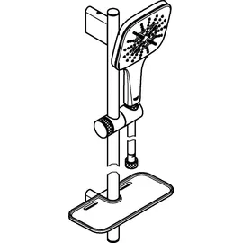 Grohe Rainshower SmartActive Cube 130 Brausegarnitur 900 mm Chrom 26587000