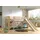 Vipack Halbhochbett Pino 90 x 200 cm Kiefer massiv lackiert beige