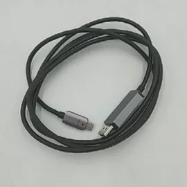 Amazon Basics USB-C-auf-DisplayPort-Kabel, Aluminium, 1.8 m, Grau