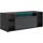 Forte Tezaur Media-Board 120 cm Schwarz Spanplatte