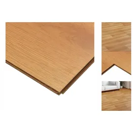 vidaXL Laminatboden 5 pcs Hellbeige 101 x 20 x 0,8 Cm Holzwerkstoff