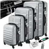 Kesser KESSER® 4-Rollen-Hartschalenkoffer-Set 48/55/66/75 cm