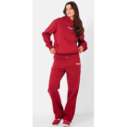 Sixth June Hoodie Take The Risk Burgundy S