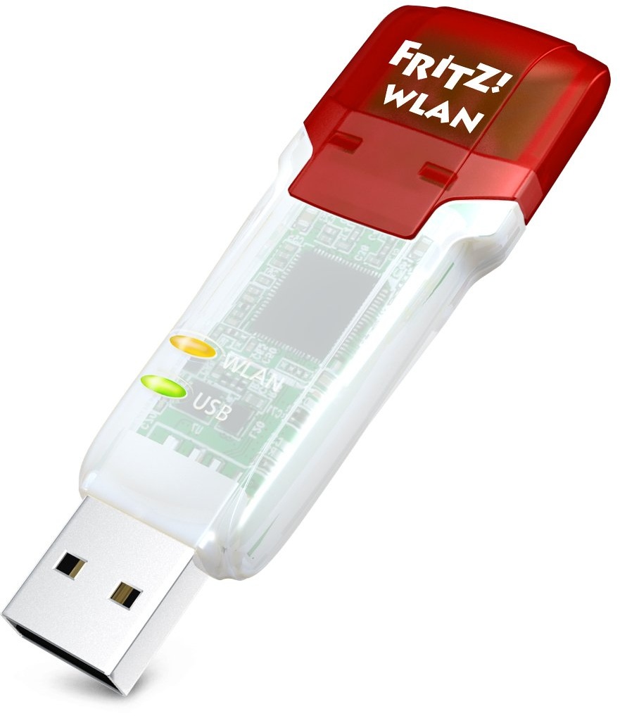 AVM FRITZ!WLAN Stick AC 860 (866 MBit/s (5 GHz), 300 MBit/s, WLAN N, 2,4 GHz, WPA2) deutschsprachige Version