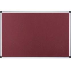 Bi-Office Pinnwand Feuerhemmend 180,0 x 120,0 cm Textil rot
