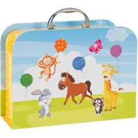 IDENA Aufbewahrungstasche Kinderkoffer 26,5 x 19,5 x 8,7 cm 1-tlg. mehrfarbig