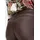 bonprix Stretch-Hose Lederoptik Braun 40