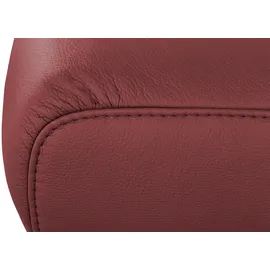 HIMOLLA Ecksofa Leder 9707 ¦ rot ¦ Maße (cm): B: 275 H: 84 T: 245.0