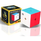 Speed Cube 2x2x2 Zauberwürfel 2x2 Magischer Würfel Speedcube,Einfaches Drehen & Glatt Spiel & Lebendige Farben, Speedcube 3D Puzzle Spiele für Kinder Erwachsene