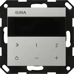 Gira 2320600 UP-Radio IP System 55 Edelstahl