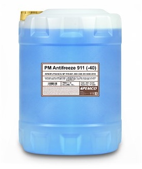 Pemco 10 L Antifreeze 911 (-40) Kühlerfrostschutz [Hersteller-Nr. PM0911-10]