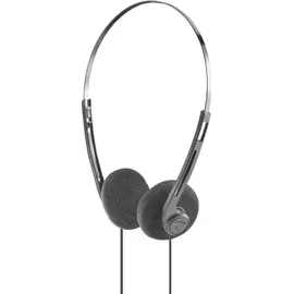 Hama Slight II Over Ear Kopfhörer kabelgebunden, Schwarz