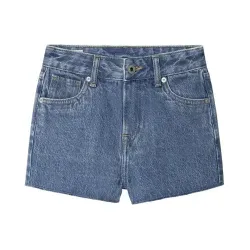 Pepe Jeans für Mädchen. PG800870IS1 Kurz A-Linie Hw blau (16años= 176cm), Lässig, Baumwolle, Denim, Kinderbekleidung