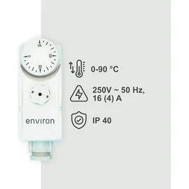 ENVIRON Anlegethermostat 0-90°C Heizkörperthermostat
