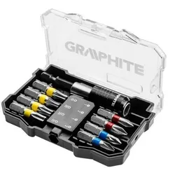 GRAPHITE Schrauberbit-Satz 56H614