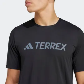 adidas TERREX Funktionsshirt MULTI CLIMACOOL LOGO TECH sportliches Funktionsshirt, ohne Verschluss, aus Polyester schwarz M (48/50)