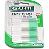 SunStar GUM SOFT-PICKS Interdentalbürsten, 80 Stück, regular