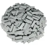 LEGO LEGO® 2x6 Steine Hellgrau - 2456 NEU! Menge