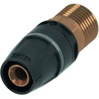 TECE logo-Push Übergangsnippel Dimension 25mm x r 3/4', Rotguss/Siliziumbronze