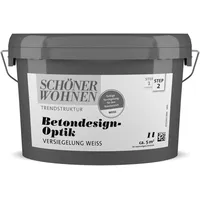 Schöner Wohnen Betondesign-Optik Versiegelung Weiß 1 l