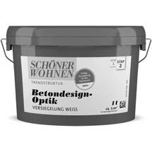 Schöner Wohnen Betondesign-Optik Versiegelung Weiß 1 l