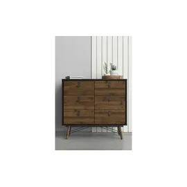 CaliCosy Kommode Ripley 102 x 95 x 40 cm Holzfarben