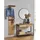 Haku-Möbel Wandgarderobe 54337 Eiche Schwarz