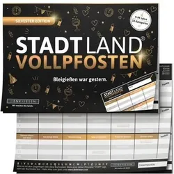 DENKRIESEN DEN09262 TADT LAND VOLLPFOSTEN – SILVESTER EDITION (DinA5-Format)