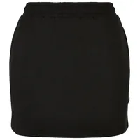 URBAN CLASSICS Ladies Organic Terry Mini Skirt in Schwarz, - 38