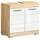 xonox.home Waschbeckenunterschrank Lambada 60 x 56 x 34 cm Weiß Hochglanz