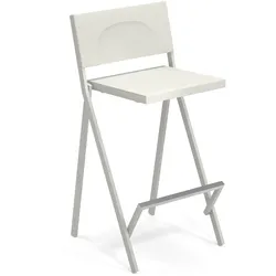 Emu Mia Barhocker Metall stapelbar - Weiß