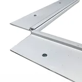 Klemmprofilleiste, PVC, hung, gerade, 2 lfm