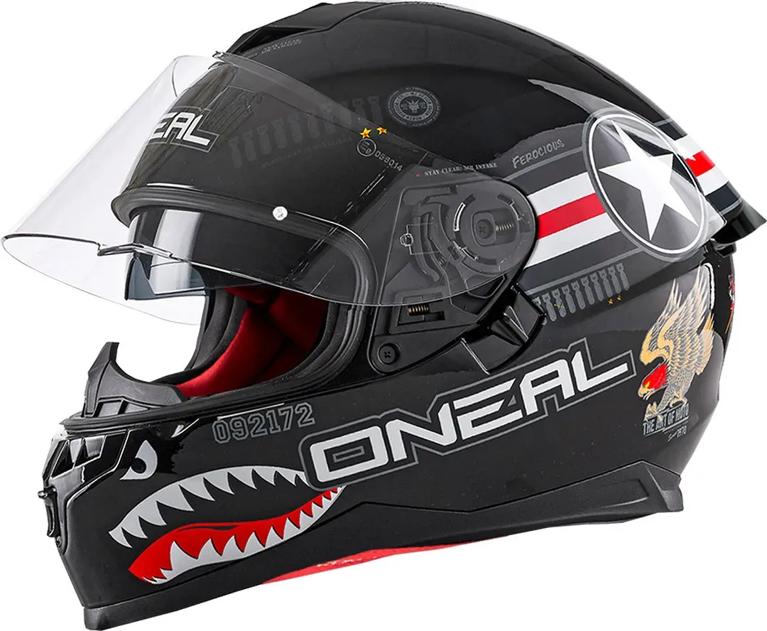 Oneal Challenger Wingman Helm, zwart, XS Voorman