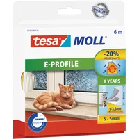 Tesa tesamoll® E-Profil Gummidichtung weiß