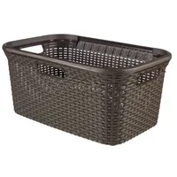 Curver Wäschekorb 45 L, dunkelbraun