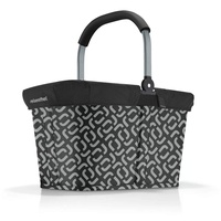 reisenthel Angebot Einkaufskorb carrybag Plus passendes Cover Sichtschutz Abdeckung (signature black)