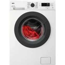 AEG Waschtrockner "LWK6A50680", D (A-G), silber (eh19), B:59,7cm H:84,7cm T:55,7cm, Waschtrockner