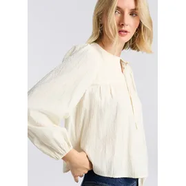 Levi's Levi's® Klassische Bluse JOSEPHINE LS HOLI mit elastischem Bund weiß S (36)