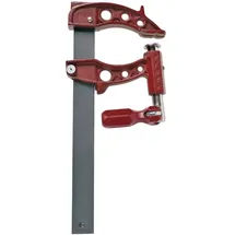 PIHER Hochleistungszwinge Holz/Stahl/Gusseisen 40 cm rot