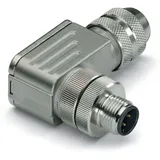 WAGO 756-9501/040-000 Sensor-/Aktor-Steckverbinder, unkonfektioniert M12 Stecker, gewinkelt Polzahl: Sensoren: 4 1St.