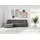 DOMO collection Ecksofa DOMO COLLECTION "TREVISO viele Bezüge, auch in Cord, L-Form, 267x178 cm", grau, B:267cm H:83cm T:178cm, 100% Polyester, Sofas, Ecksofa, wahlw. mit Bettfunktion, inkl. Zierkissen, Unser Dauertiefpreis