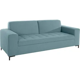 OTTO products Couch Polyester 3-Sitzer Blau