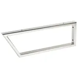 SOTech Waschtischkonsole TWK500 500 x 150 mm Vorderseite 60° abgeschrägt
