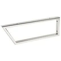 SOTech Waschtischkonsole TWK500 500 x 150 mm Vorderseite 60° abgeschrägt