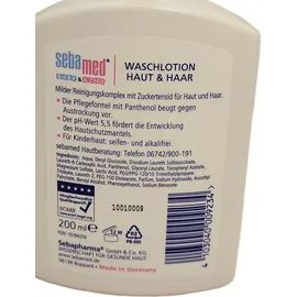 Sebamed Baby & Kind Waschlotion für Haut & Haar 200 ml