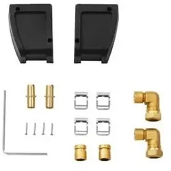 Buderus Anschluss-Set Flachdach für den Anschluss einer Kollektorreihe mit Vakuumröhren Kollektoren Logasol SKR10 CPC oder SKR5 7735600156