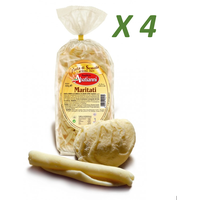„ABATIANNI“ 2KG maritati 100% italienische Hartweizengrießnudeln (4 x 500 g)