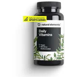 Daily Vitamins – 120 Multivitamin Kapseln – alle wertvollen Vitamine A-K – perfekt für Sportler – vegan, hochdosiert, ohne unnötige Zusätze – in Deutschland produziert & laborgeprüft 120 St