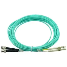 BlueOptics SFP3133EU10MK Glasfaserkabel 10 m), LC ST OM3 Grün (SFP3133EU10MK)