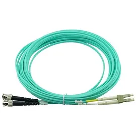 BlueOptics SFP3133EU10MK Glasfaserkabel 10 m), LC ST OM3 Grün (SFP3133EU10MK)